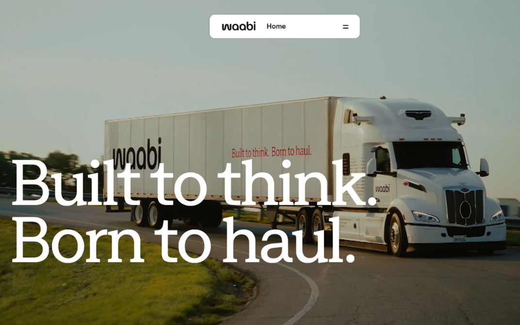 Waabi website preview